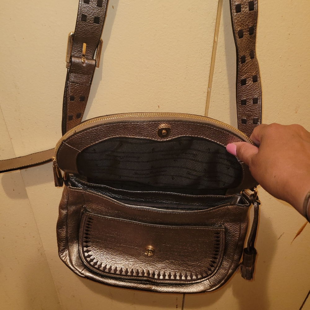 Tommy Bahama leather crossbody bag